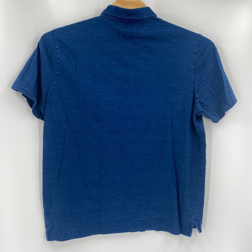 Faherty Blue Polo Shirt - Picture 5 of 5